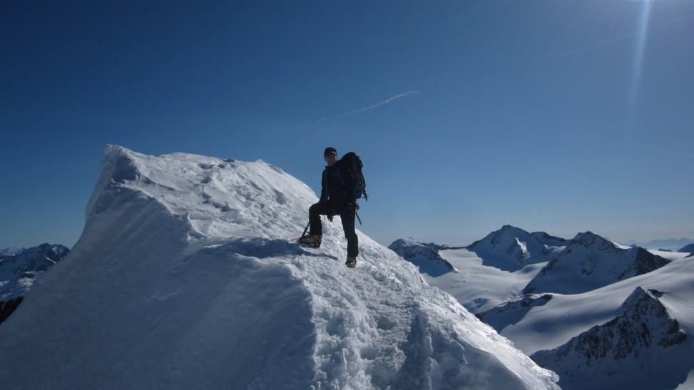 Walter auf der Finailspitze