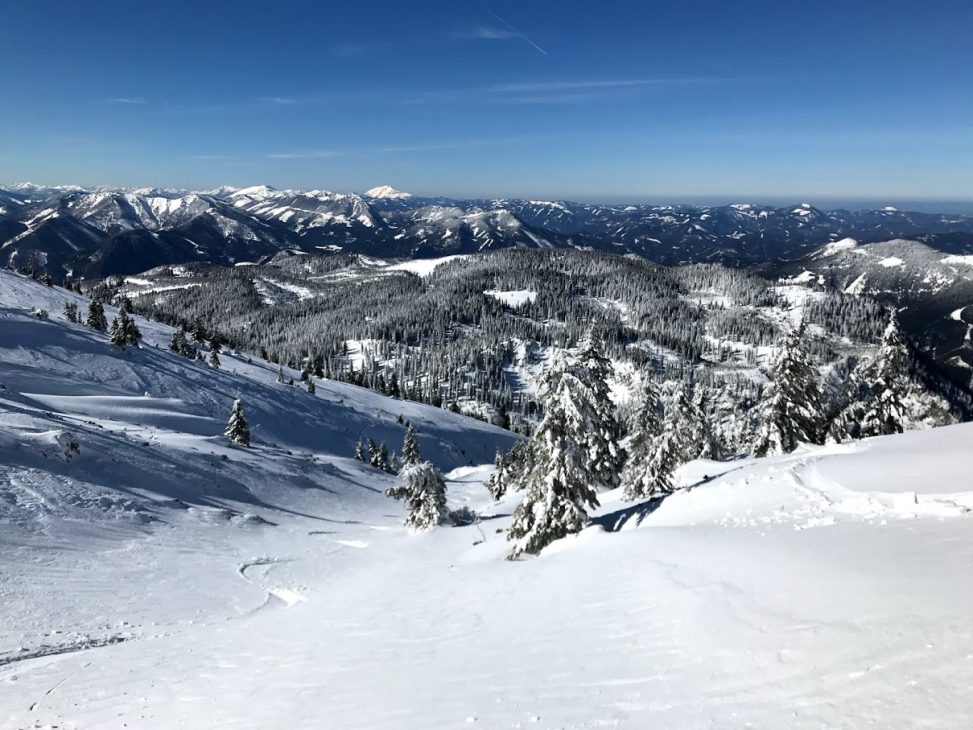 Blick vom Hoyosgraben in Richtung Ötscher